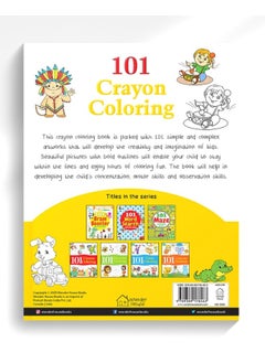 101 Crayon Coloring: Fun Activity Book For Children  - Image 4