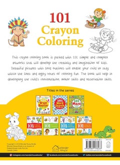 101 Crayon Coloring: Fun Activity Book For Children  - Image 1