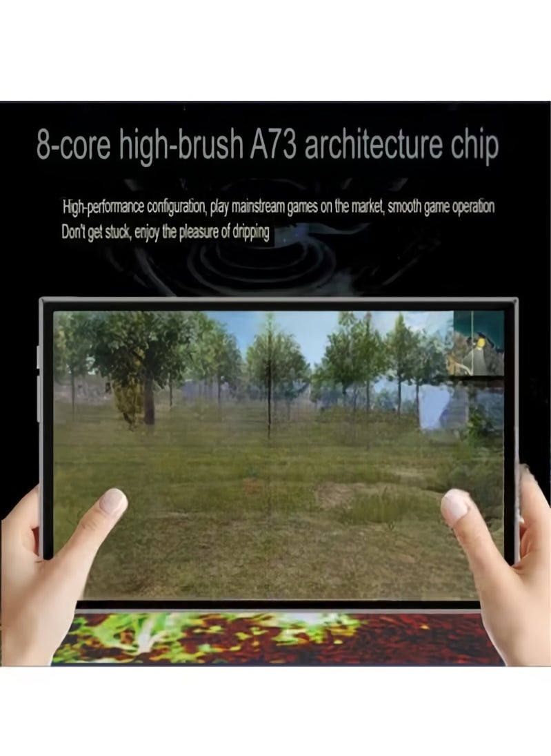 AROAQ - 10.1 Inch Gaming Tablet, Lightweight And Portable Android Pad, Two In One Tablet Computer, HD AR Smart Learning Machine For Kids And Adults, (1pc, Blue, 2GB RAM And 32GB ROM) - Image 1