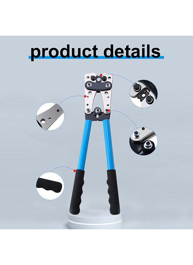 Generic Alumium Material Cable Terminal Crimping Tool 6.0-50m㎡ Wire Press Pliers Handheld Ergonomic Labor Saving Crimper  - Image 5