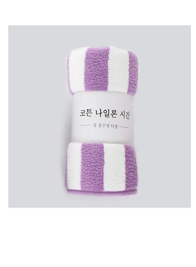 Microfiber towel, perfect cleaning and shine in one wipe, available in several colors, Mk (Purple)  - Image 2