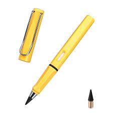 S India Mart Everlasting Pencil Infinite Pencil Infinity Pencil With Eraser Inkless Magic Pencils Portable Reusable Erasable Writing Pencil multicolour pack of 3 - Image 3