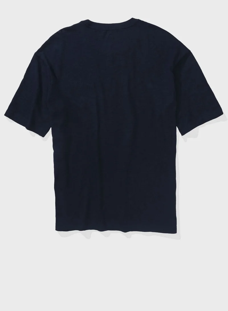 American Eagle Logo Crew Neck T-shirt