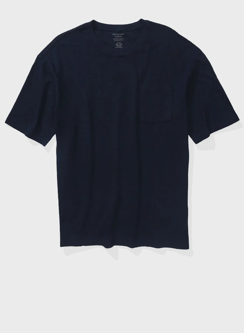 American Eagle Logo Crew Neck T-shirt