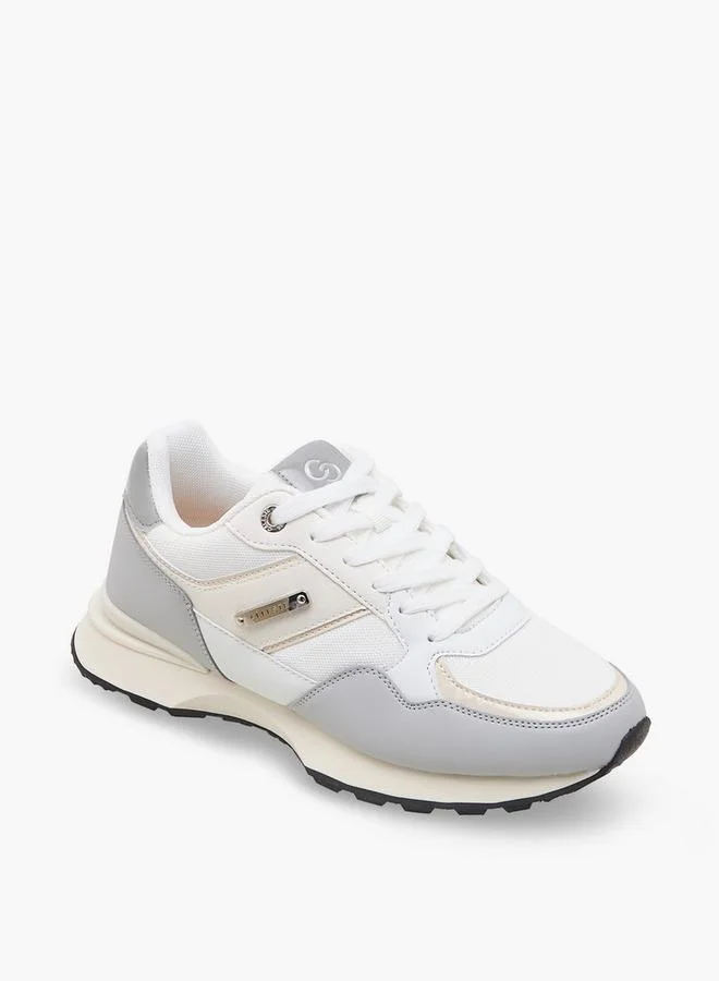 Celeste Women Panelled Lace-Up Sneakers