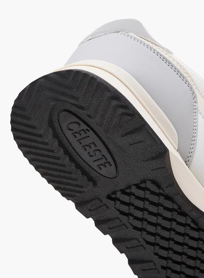 Celeste WHITE Women Panelled Lace-Up Sneakers for Women | Best Price UAE