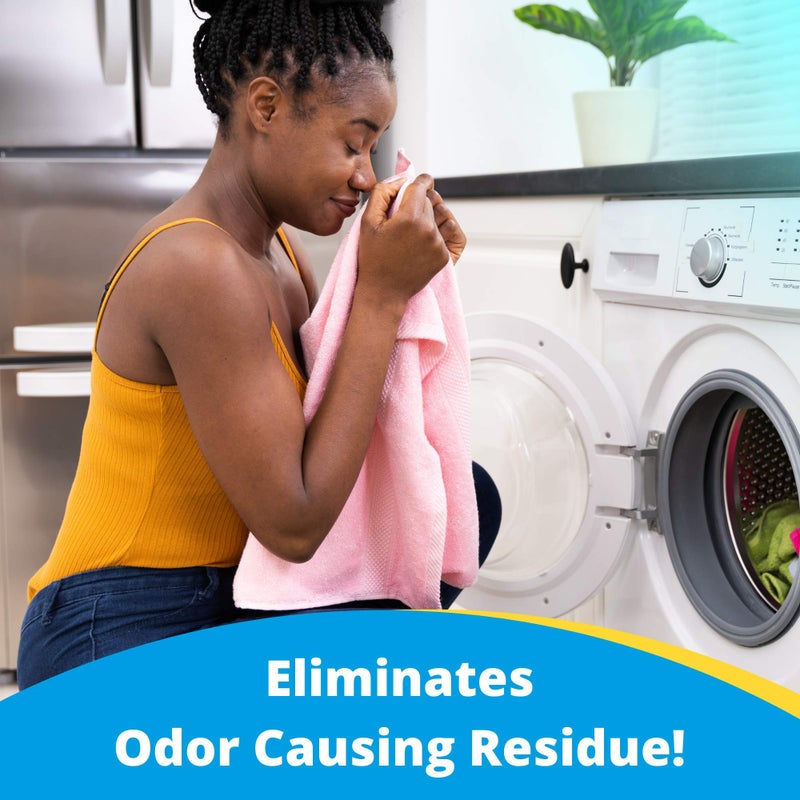 Carbona® Washing Machine Cleaner | Eliminates Odor & Residue | 3 Count, 2 Pack - Image 3