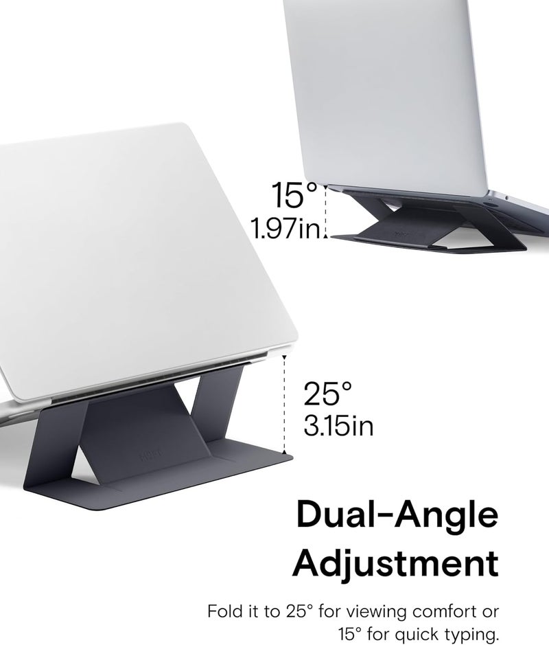 MOFT Invisible Slim Laptop Stand, Adhesive and Reusable, Adjustable Perfect Viewing Angles, Compatible with Laptops Up to 15.6" - Image 5