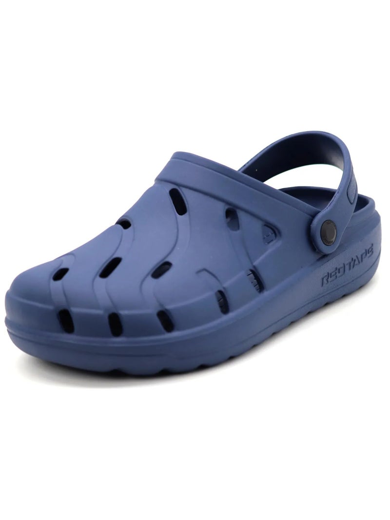 Red Tape Men's Discover Comfortable Clogs || Sandals with Adjustable Back Strap for Men Navy Blue - Image 3