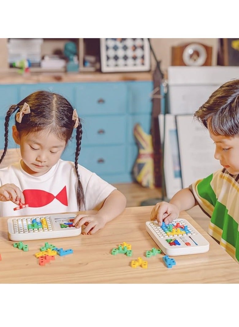 M MIAOYAN Super Block Pattern Matching Puzzle Game, Original 1000+ Challenging Brain Teasers Toy for Kids and Teens, Ideal Gift for Kids, Travel Game for Road Trips - Image 5