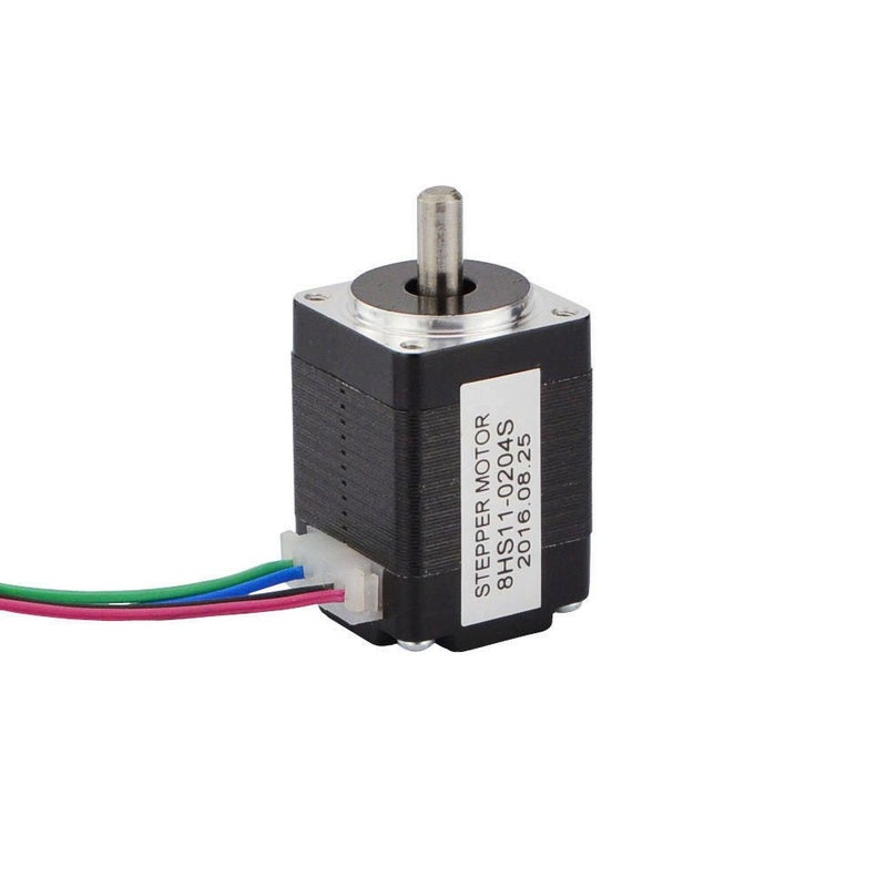 STEPPERONLINE Nema 8 Bipolar Smallest Stepper Motor 1.6Ncm/2.3oz.in 1.8deg 28mm 0.2A 4 Leads - Image 2