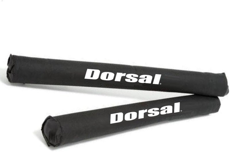 Dorsal Round Crossbar Surfboard Longboard Snowboard SUP Surf Roof Rack Pads 28 Inch - Image 1
