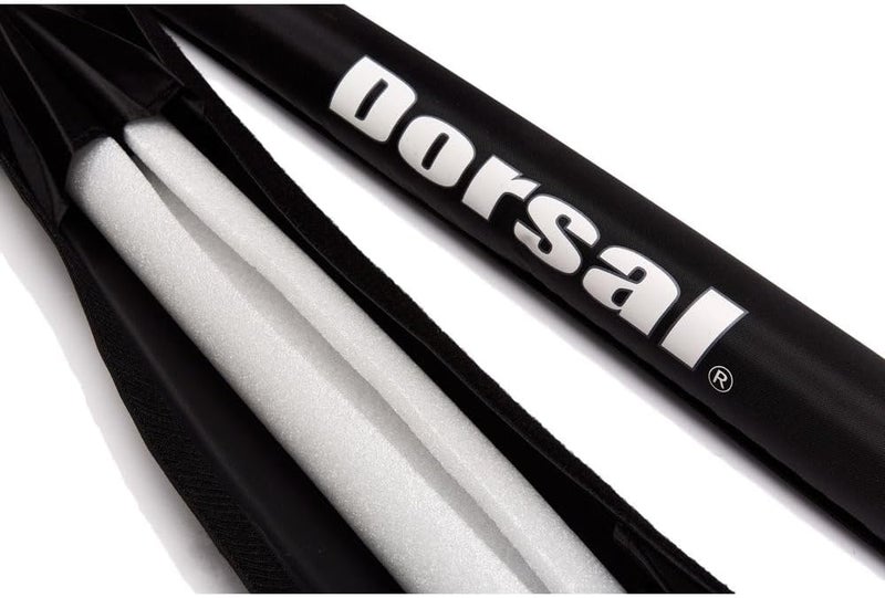 Dorsal Round Crossbar Surfboard Longboard Snowboard SUP Surf Roof Rack Pads 28 Inch - Image 3