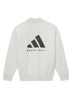 Adidas Adidas One Fl Crew Grey Basketball Sweatshirts For Unisex Xs  - Image 2