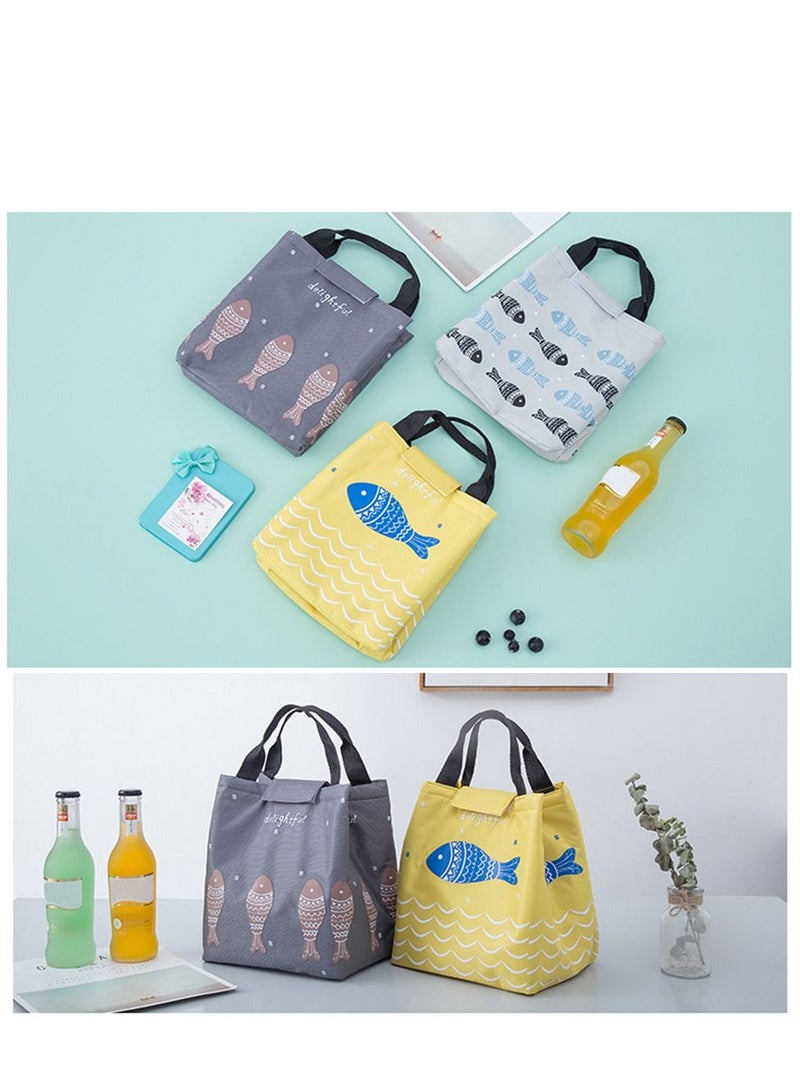 Deo King Oxford Cloth Waterproof Insulation Lunch Box Bag - Image 5