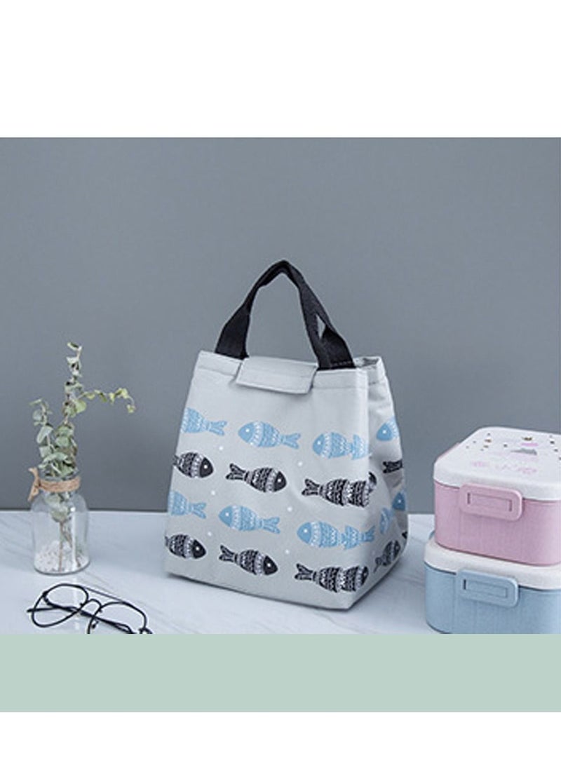 Deo King Oxford Cloth Waterproof Insulation Lunch Box Bag - Image 4