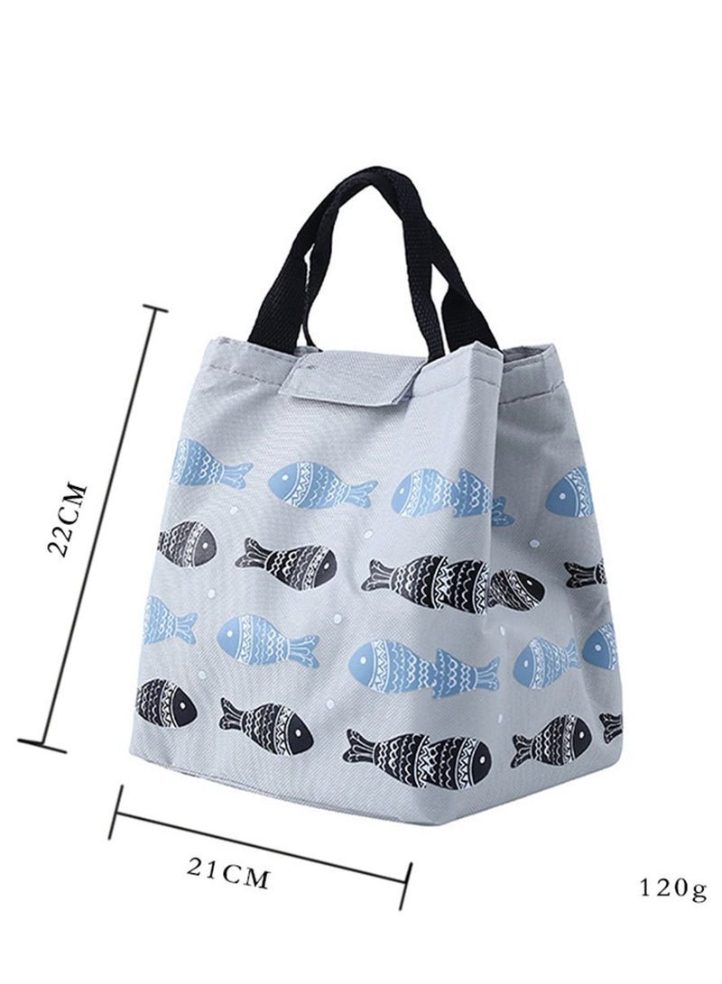 Deo King Oxford Cloth Waterproof Insulation Lunch Box Bag - Image 2