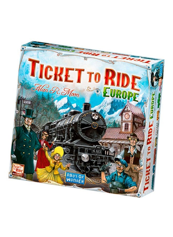 Days of Wonder Ticket to Ride Europe Board Game Ages 8+ For 2 to 5 Players - Image 1