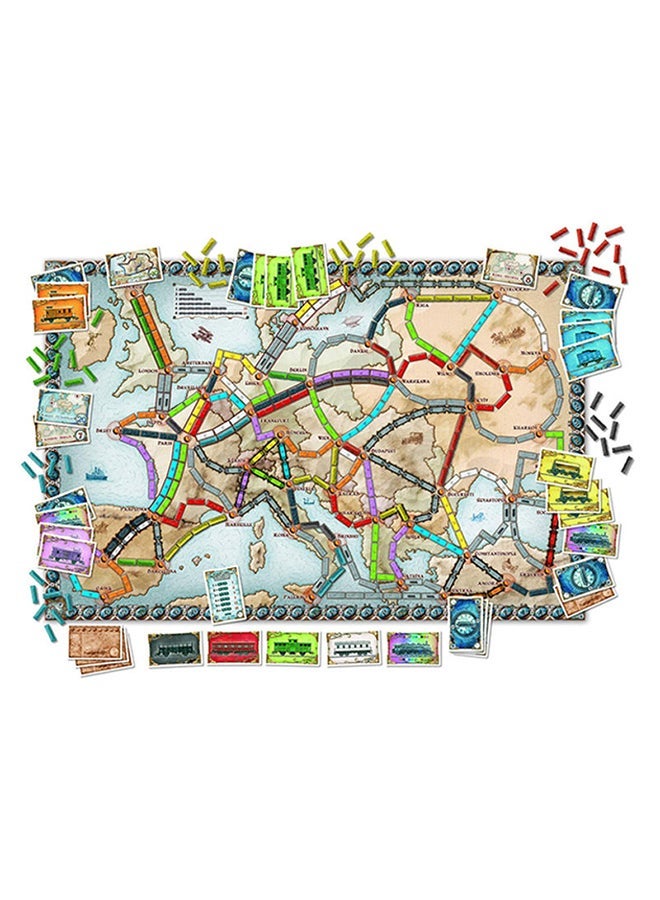 Days of Wonder Ticket to Ride Europe Board Game Ages 8+ For 2 to 5 Players - Image 3