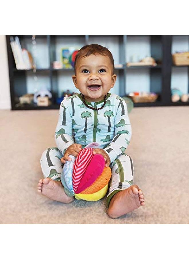 HABA - Rainbow Fabric Ball Machine Washable With 8 Different Sensory Affects - Image 1