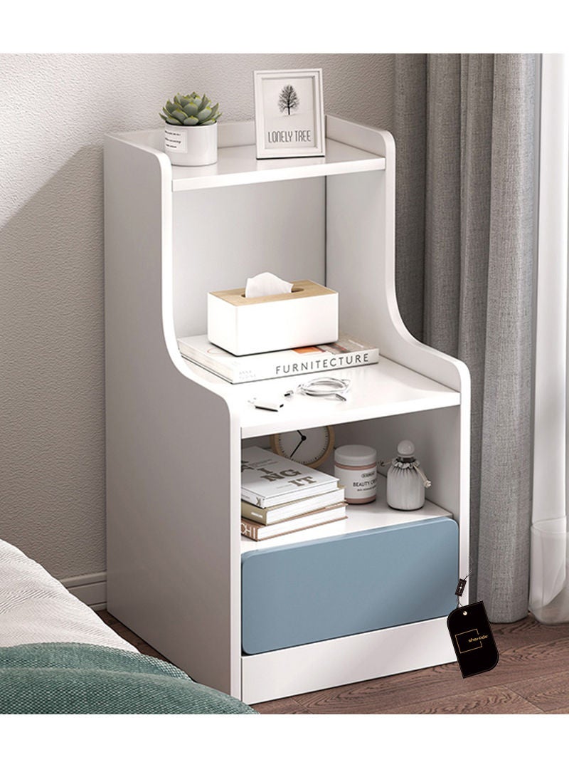 Sharpdo Bedside Table European-style Light Luxury Nightstand With Drawers