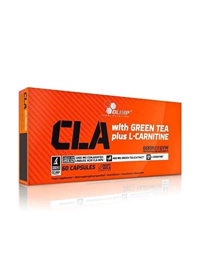 أولمب CLA والشاي الأخضر L-CARNITINE - 60 كبسولة  - Image 1