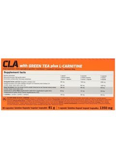 Olimp CLA & GREEN TEA L-CARNITINE - 60 CAPS  - Image 2