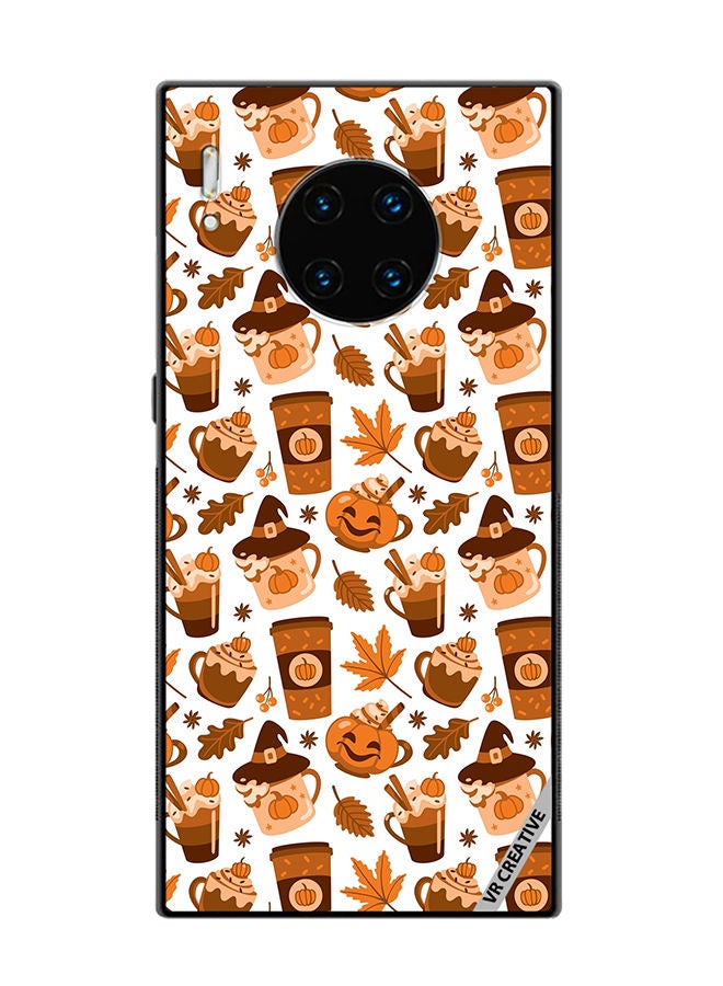 VR CREATIVE Protective Case Cover For Huawei Mate 30 Pro Coffee Of Different Type Cozy Print Autumn Mood Design Multicolour - Image 1