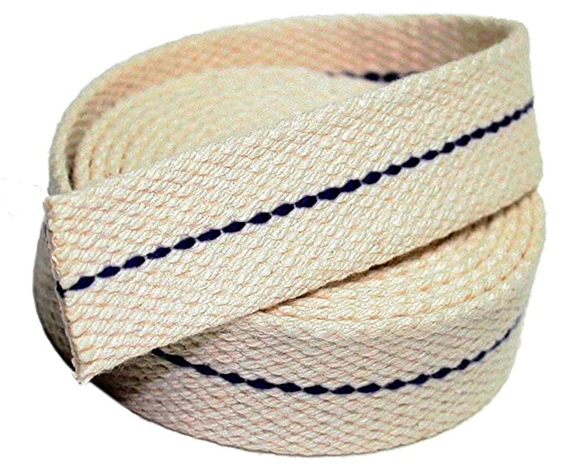 Oil Lamp Mate Oil Lamp Mate 1 Inch Flat Cotton Oil Lantern or Oil Lamp Wick 6 Foot Roll 