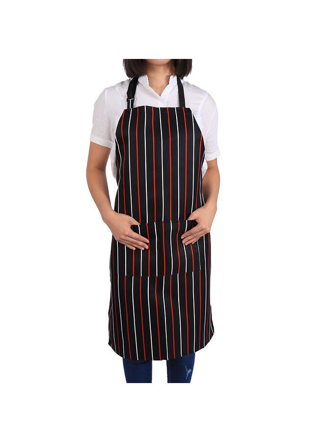 NIBEMINENT Chef Apron With Pockets Black 46inch - Image 2