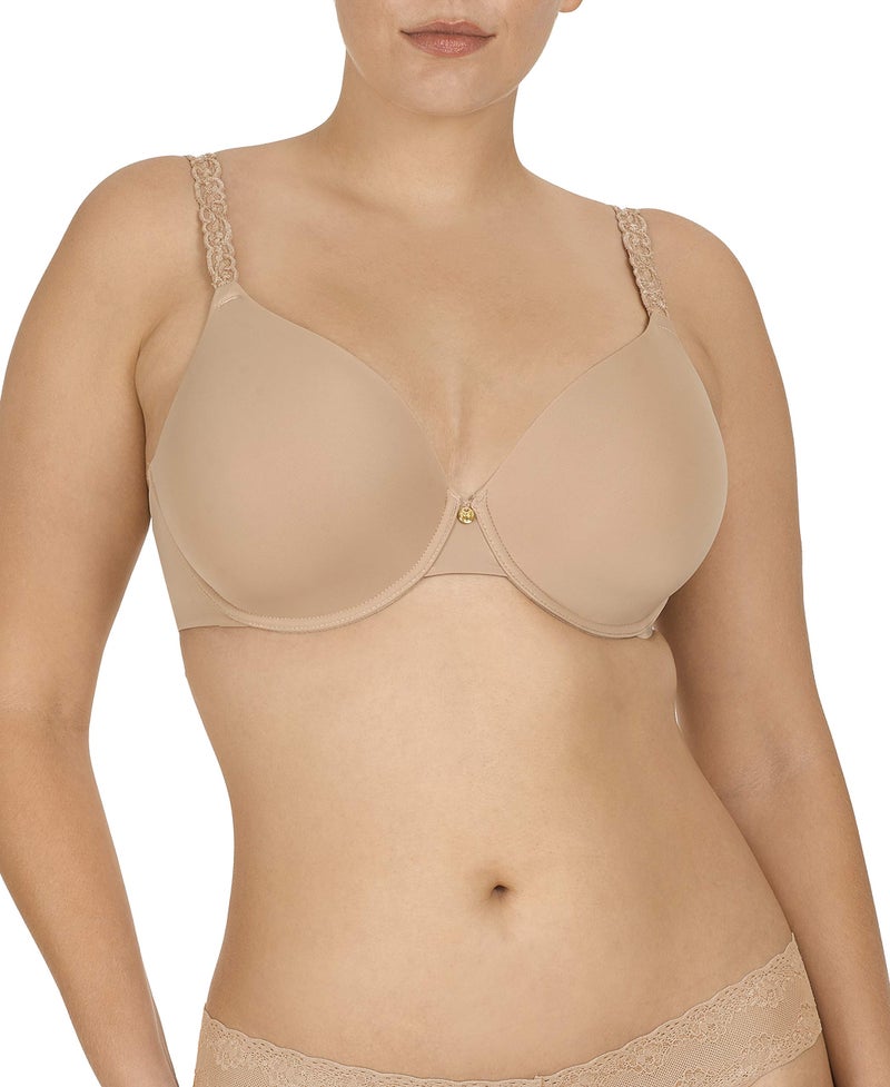 Natori Women's Pure Luxe Custom Coverage Contour, Cafe, 34D - Image 3