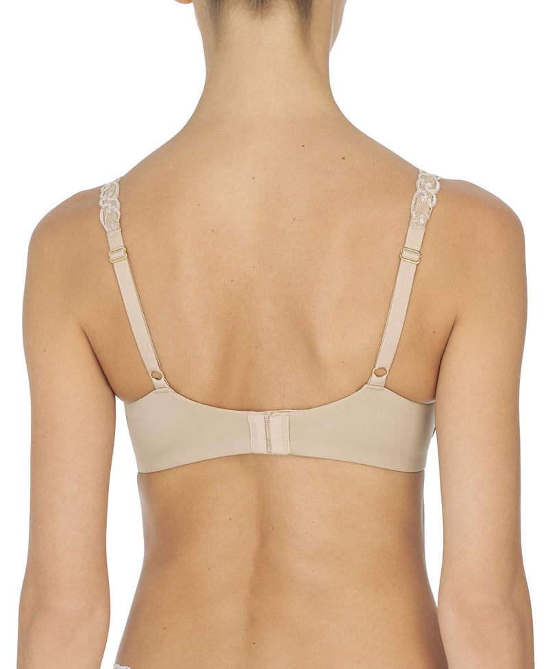 Natori Women's Pure Luxe Custom Coverage Contour, Cafe, 34D - Image 2
