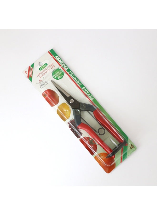 ساموراي مقص تقليم ساموراي 48 مم ذو شفرات متداخلة KS-55C مع شفرة، صنع في اليابان - Image 3