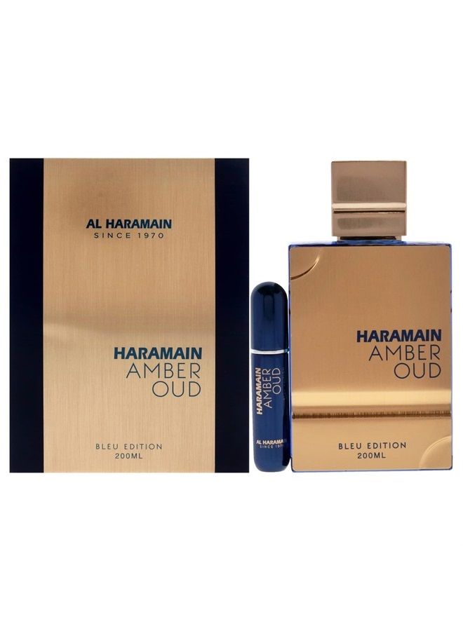 Al Haramain Amber Oud Blue Edition for Men Eau de Parfum Spray, 6.7 Ounce - Image 1