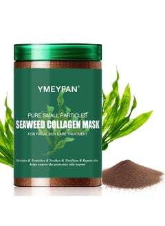 YMEYFAN Pure Natural Seaweed Collagen Face Mask Powder FragranceFree ParabenFree Vegan Face Mask Skincare Algae Seed Mask for Deep Hydrating Purify Beauty Salon Spa Use for Jelly Mask 500G176oz 