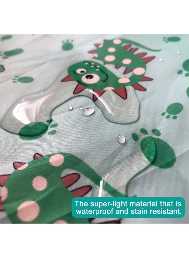 PandaEar 3 Pack Super Light Weight Baby Bib, Waterproof, Washable, Stain Oil and Odor Resistant 12-48 Months - Image 4