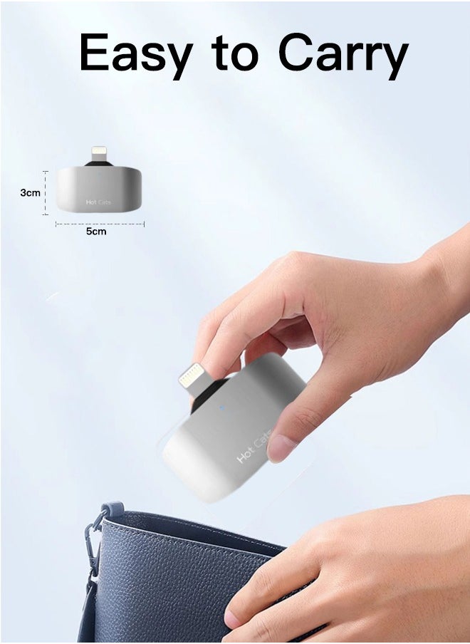 القطط الساخنة - قارئ بطاقات SD لأجهزة iPhone وiPad مع واجهة Lightning، يدعم بطاقات SD وTF وMicro SD، فضي - Image 1