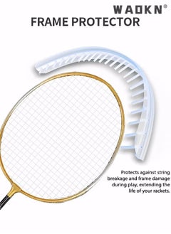WAOKN 2 Pieces Badminton Set,Outdoor sports set,Badminton Set Including 1 Badminton Bag,2 Rackets,3 badminton balls,1 Replacement Grip Tapes, Badminton Backyard Games for Outdoor, Garden, Beach, Family Fun  - Image 4