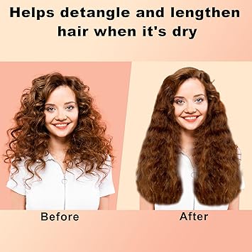 ZEPHBLOW Wide Tooth Comb Nozzle Attachment for Dyson Airwrap PreStyling Dryer Replacement Brush for Curly Coily Hair for Create Length Add Volume and Enhance Texture Part No97189404 - Image 2