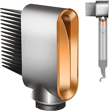 ZEPHBLOW Wide Tooth Comb Nozzle Attachment for Dyson Airwrap PreStyling Dryer Replacement Brush for Curly Coily Hair for Create Length Add Volume and Enhance Texture Part No97189404 - Image 1