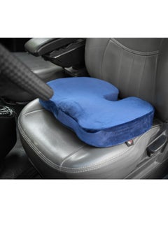 HT Medical seat for fistula and coccyx pain, with German foam filling, for work chairs, the office, the car, and the home, navy blue, suitable for all chairs  - Image 4