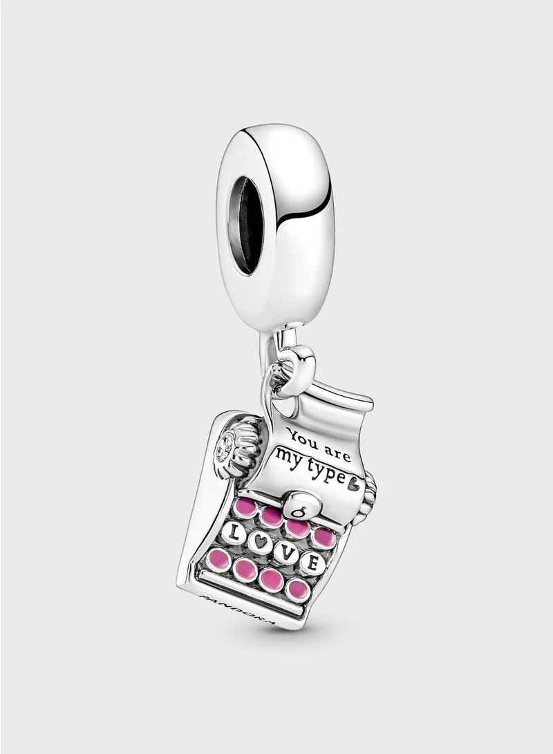 PANDORA Typewriter Dangle Charm