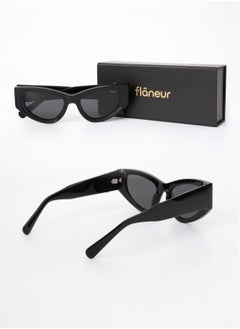 flâneur Flaneur Cats Eye Polarized Sunglasses - UV Protection Shades, Lightweight, Trendy Sunglasses for Women & Men, Scratch-Resistant, Designer Eyewear Accessories, Fashion Goggles with Polarized Lens  - Image 5