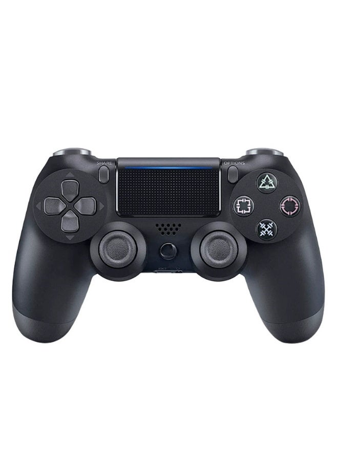 وحدة تحكم متوافقة مع PS4 بلون أسود
