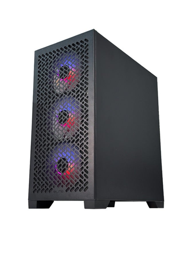 Game Sekret Nova Gaming PC - Intel Core i5-12400F | GeForce RTX 3050 6GB GPU | 16GB DDR4 RAM-1TB NVMe SSD | Air Cooler-H610 MB-500W 80+ PSU | WiFi-Bluetooth-Windows 11 Pro | Game Sekret Desktop Computer | 1 Year Warranty Black - Image 4