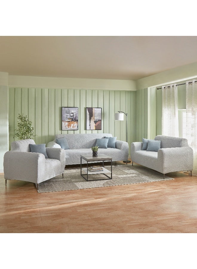 Comfino 2-Seater Knitted Jacquard Sofa Cover 135 x 175 cm