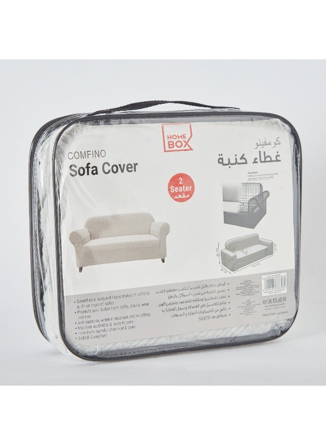 Comfino 2-Seater Knitted Jacquard Sofa Cover 135 x 175 cm