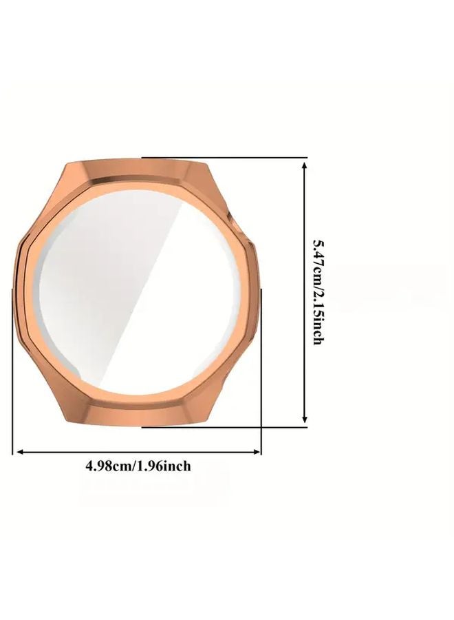 Huawei Watch GT6 Pro 46MM Smartwatch Case Electroplated Rose Golden Cover - Image 5