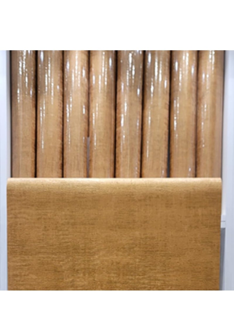MAF Wallpaper MAF Wallpaper PR786113 Plain Wallpaper PVC Wallpaper For Office, Bedroom, Living Room, Room Decoration, Wall covering, Decorative Paper, Modern Wallpaper.. (Mud Brown)  - Image 2