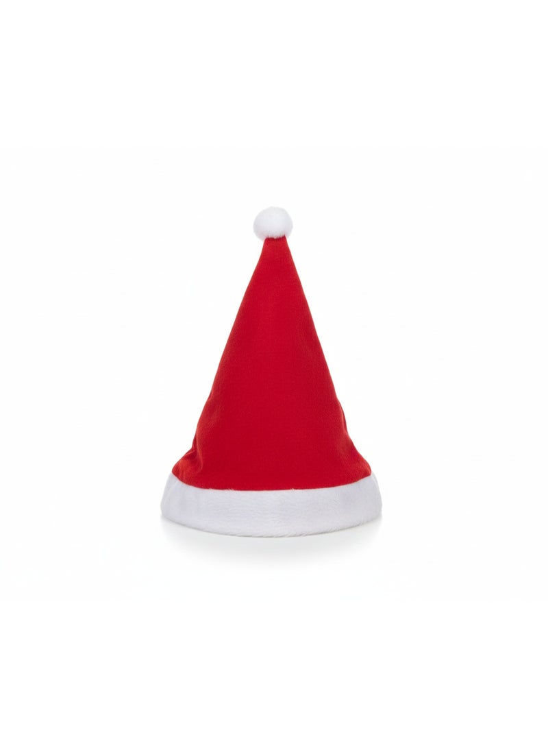 Toyland قبعة سانتا كلوز LED لعيد الميلاد - قبعة احتفالية مضيئة حمراء وبيضاء